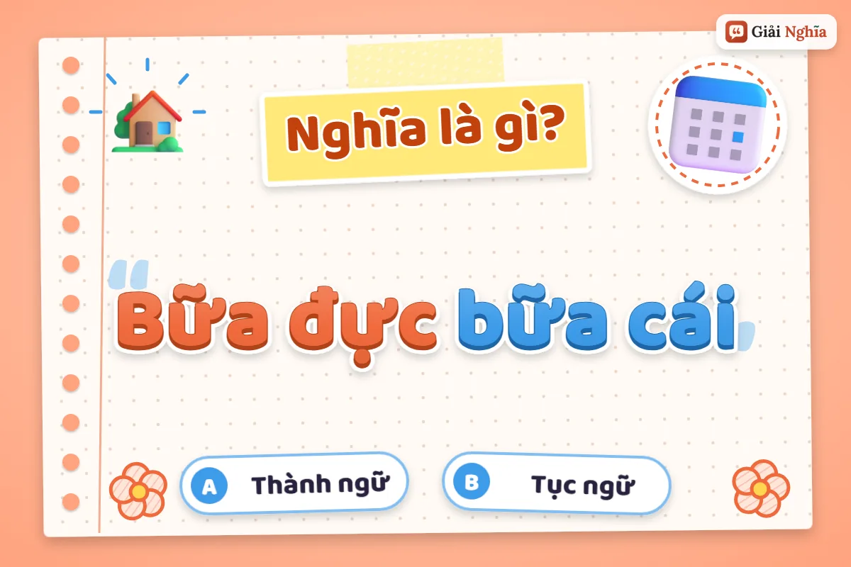 Bữa đực bữa cái nghĩa là gì