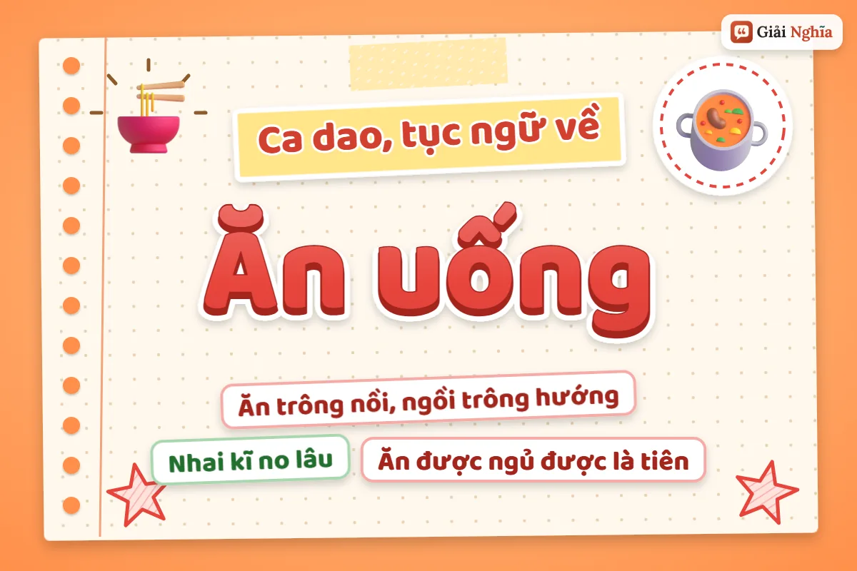 Ca dao tục ngữ về ăn uống