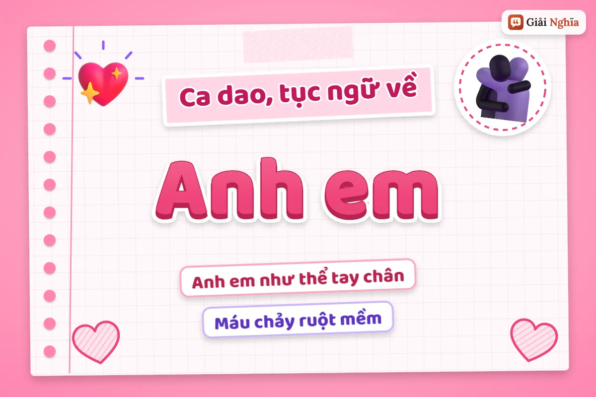 Ca dao tục ngữ về anh em
