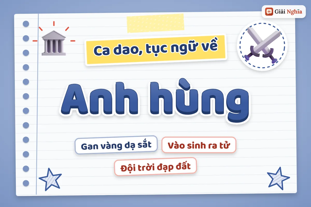 Ca dao tục ngữ về anh hùng