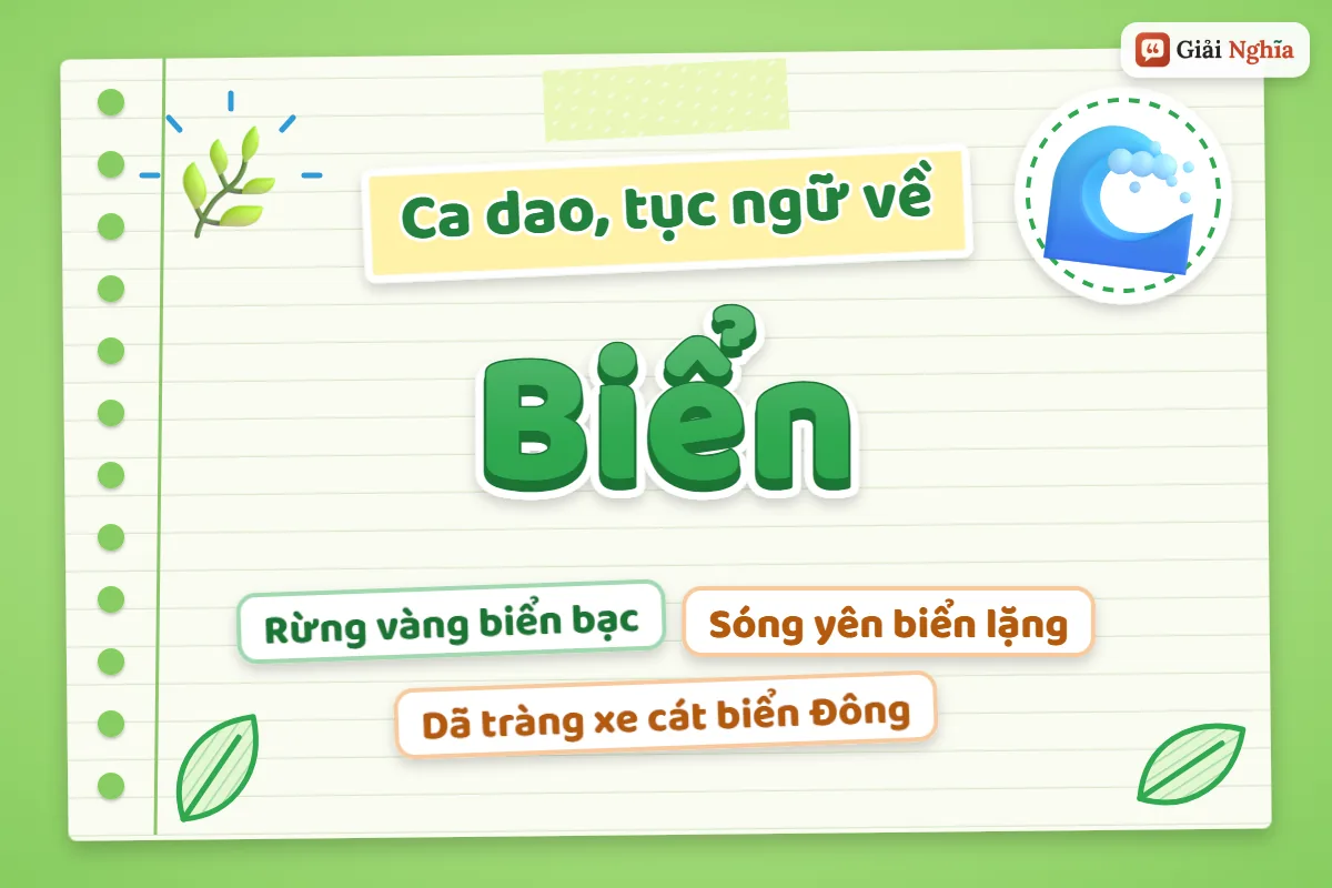 Ca dao tục ngữ về biển