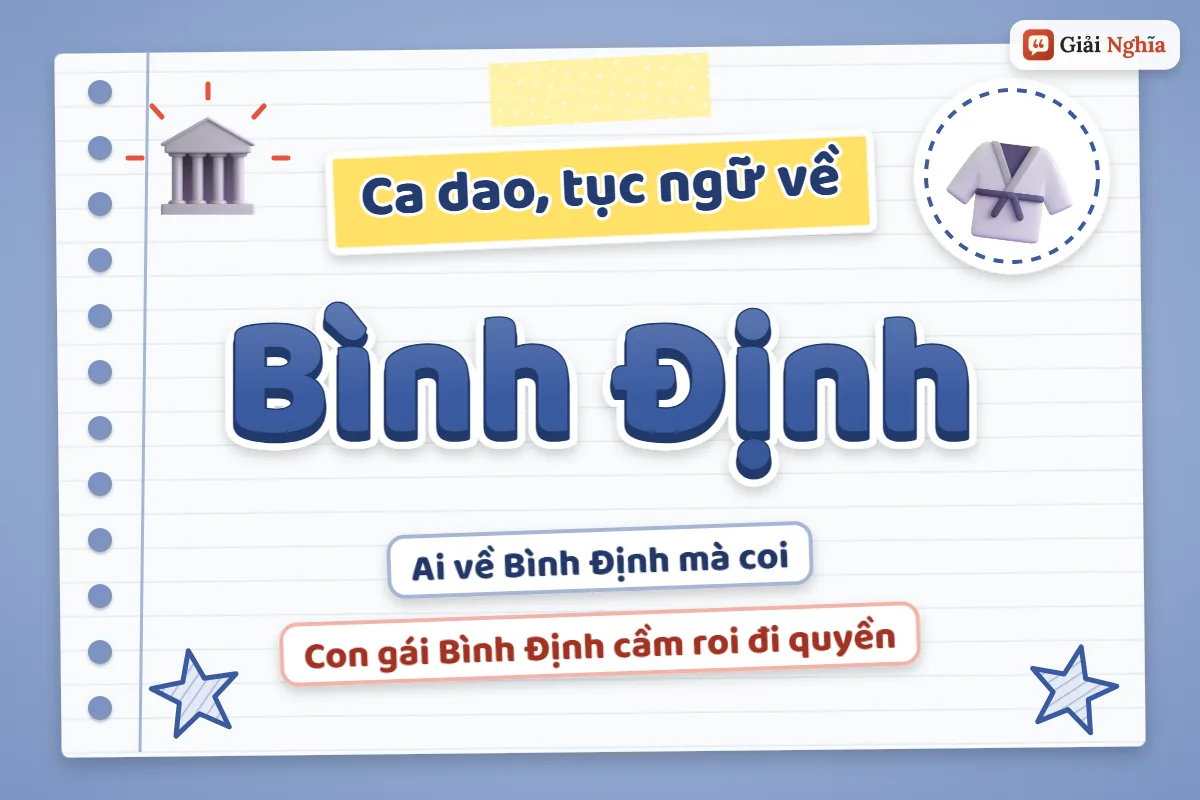 Ca dao tục ngữ về bình định