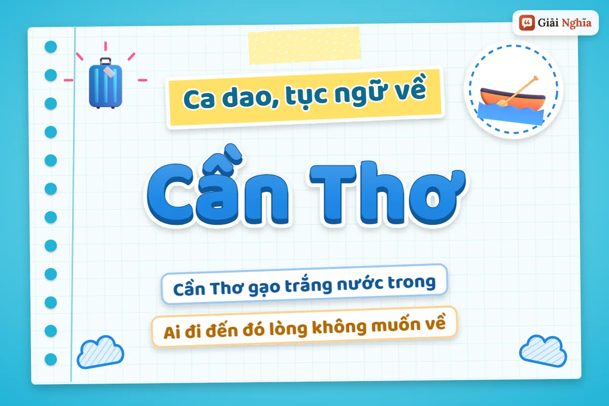 Ca dao tục ngữ về cần thơ
