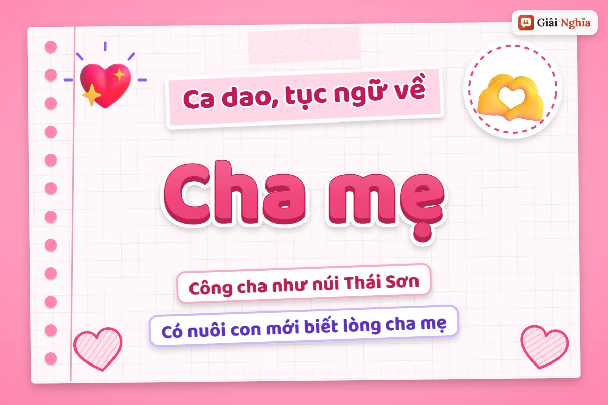 Ca dao tục ngữ về cha mẹ