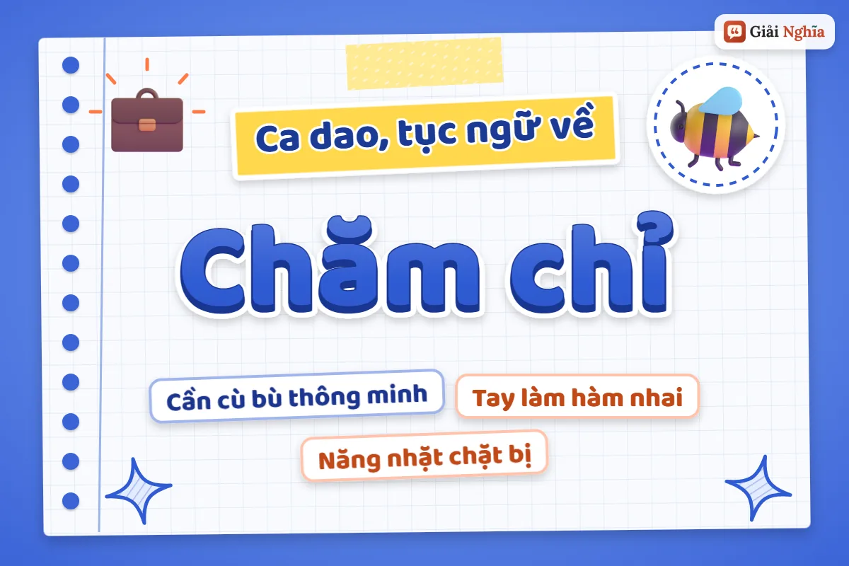 Ca dao tục ngữ về chăm chỉ