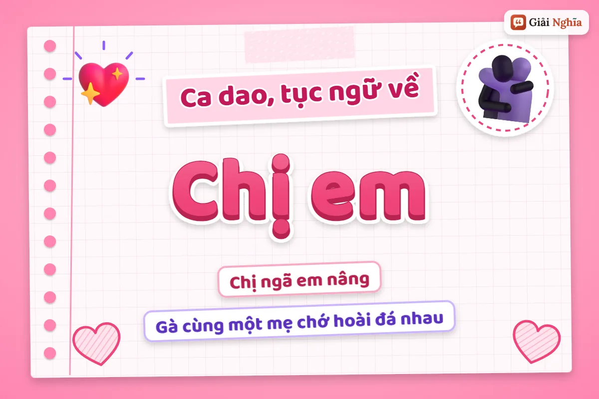 Ca dao tục ngữ về chị em