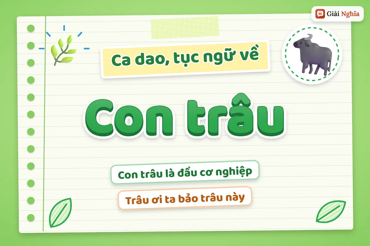 Ca dao tục ngữ về con trâu