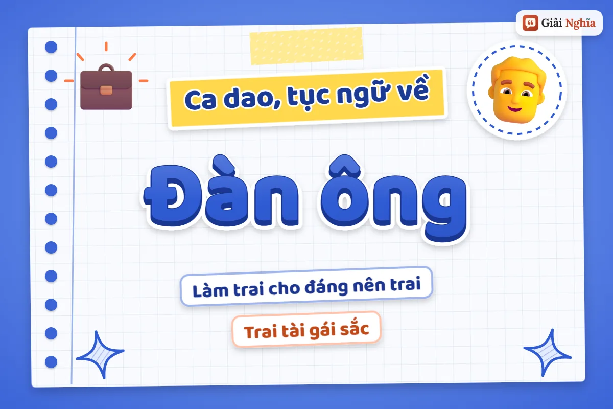 Ca dao tục ngữ về đàn ông