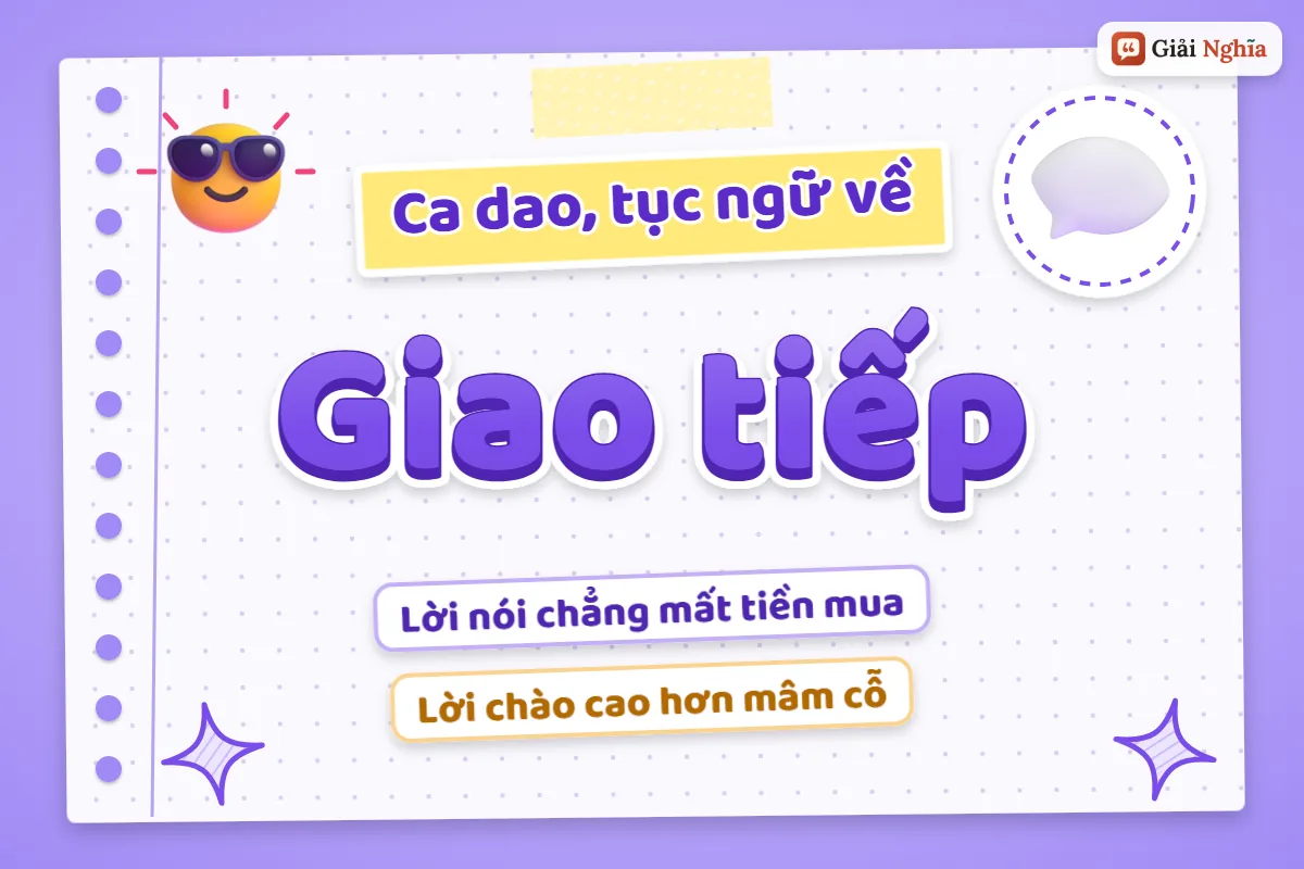 Ca dao tục ngữ về giao tiếp
