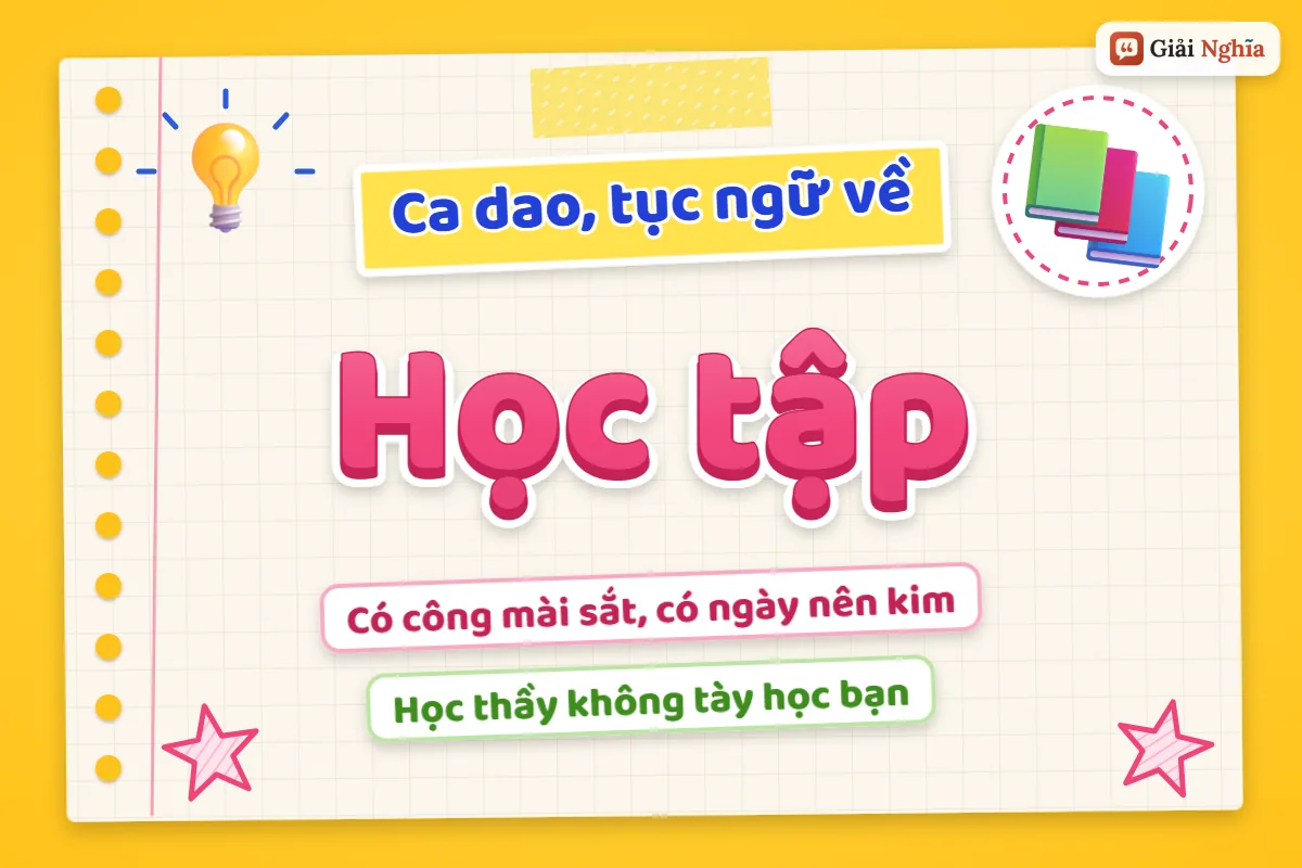 Ca dao tục ngữ về học tập