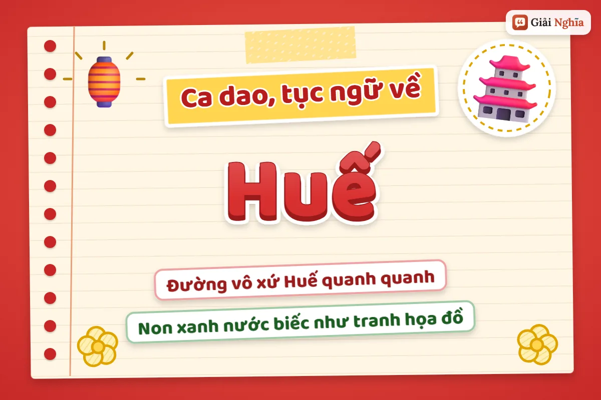 Ca dao tục ngữ về huế