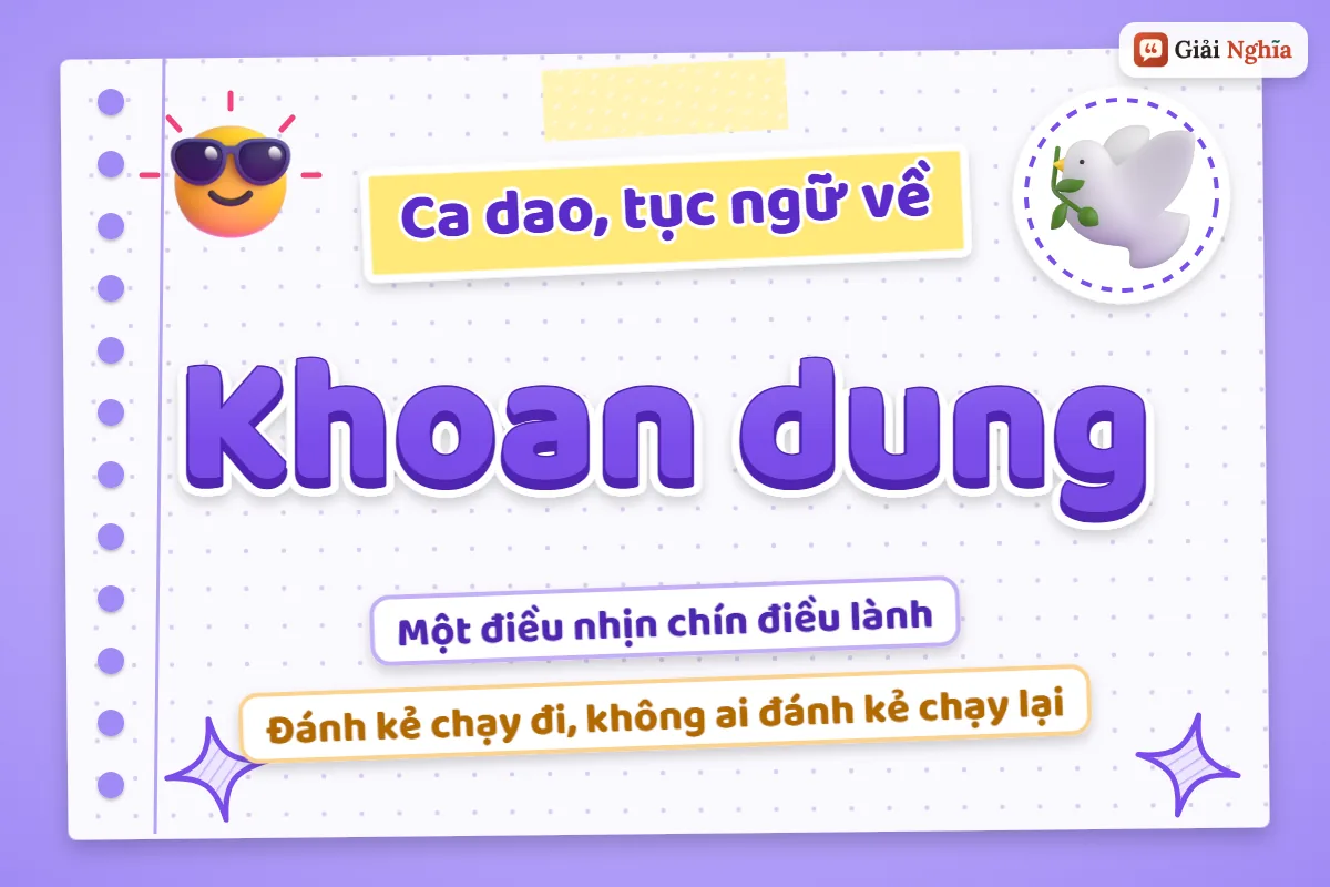 Ca dao tục ngữ về khoan dung