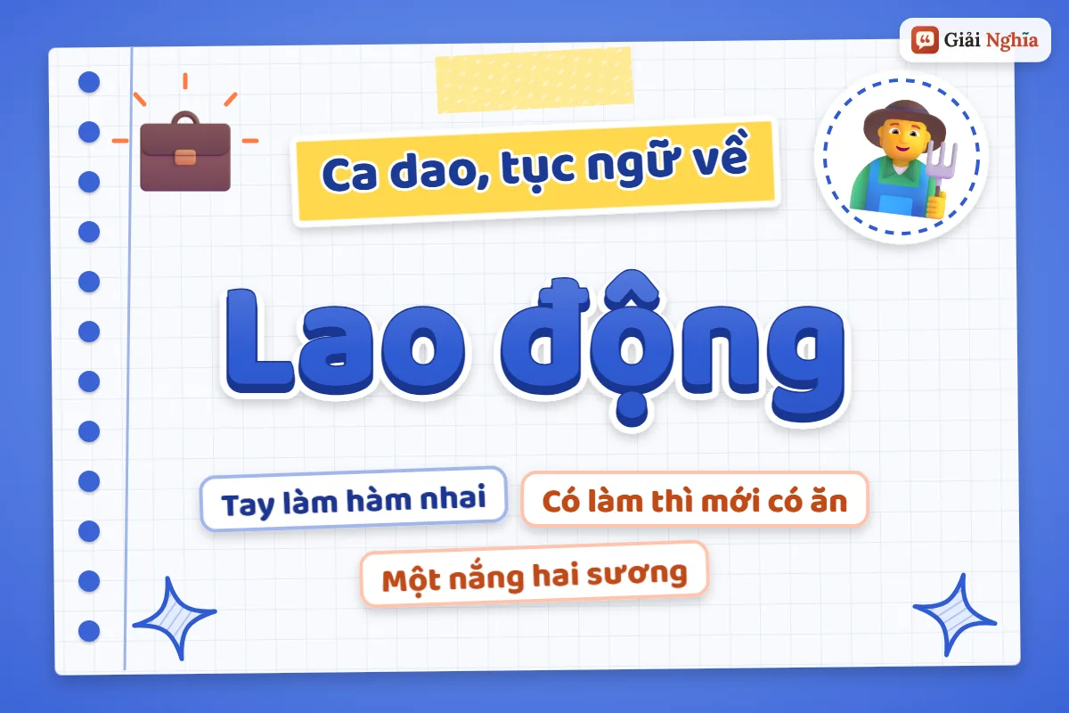 Ca dao tục ngữ về lao động