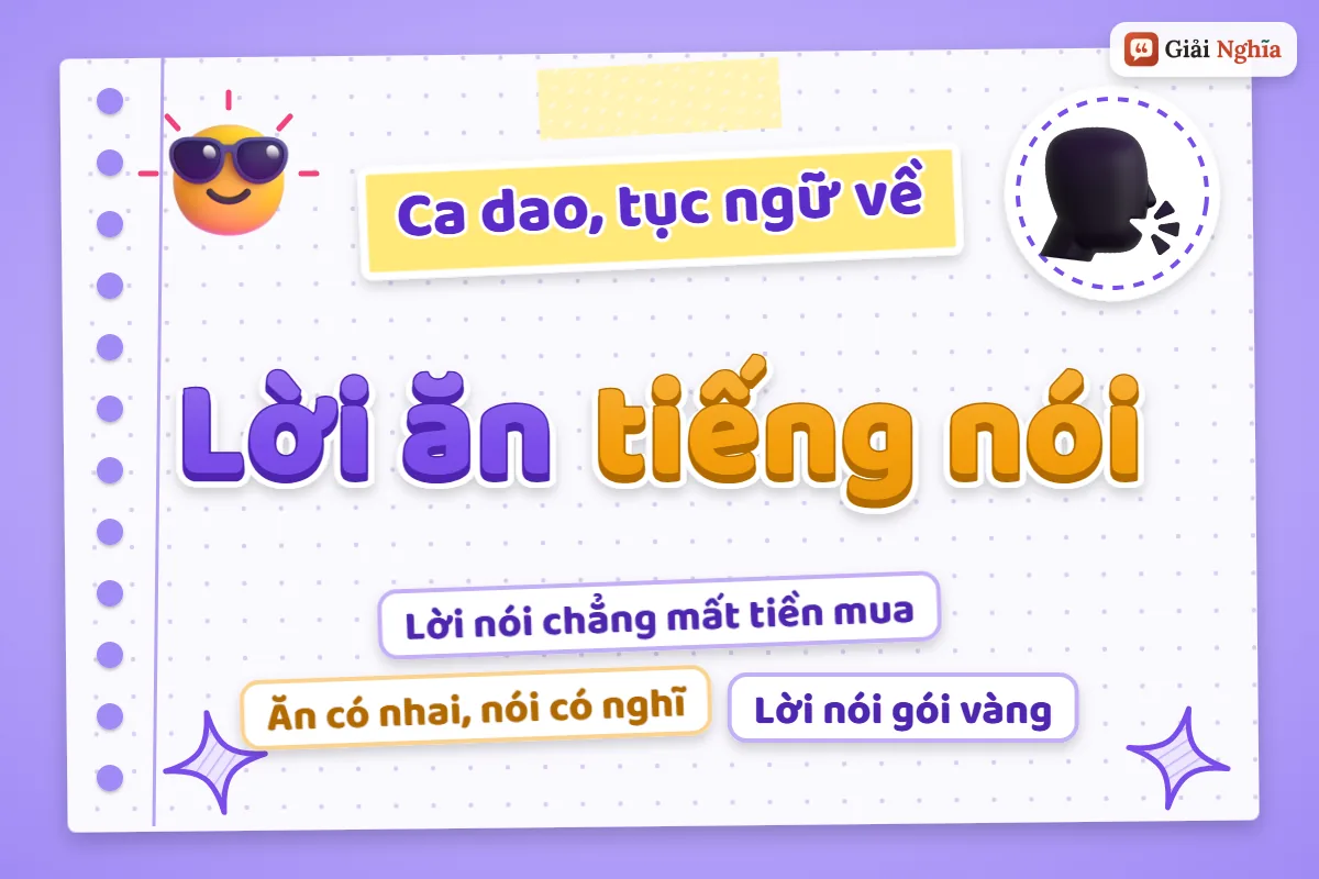 Ca dao tục ngữ về lời ăn tiếng nói