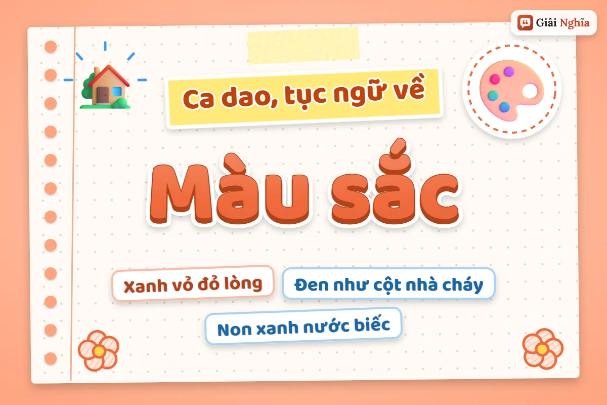 Ca dao tục ngữ về màu sắc