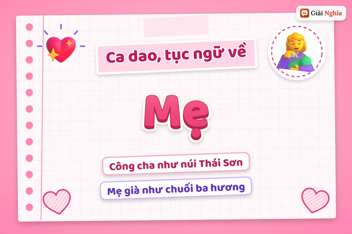 Ca dao tục ngữ về mẹ
