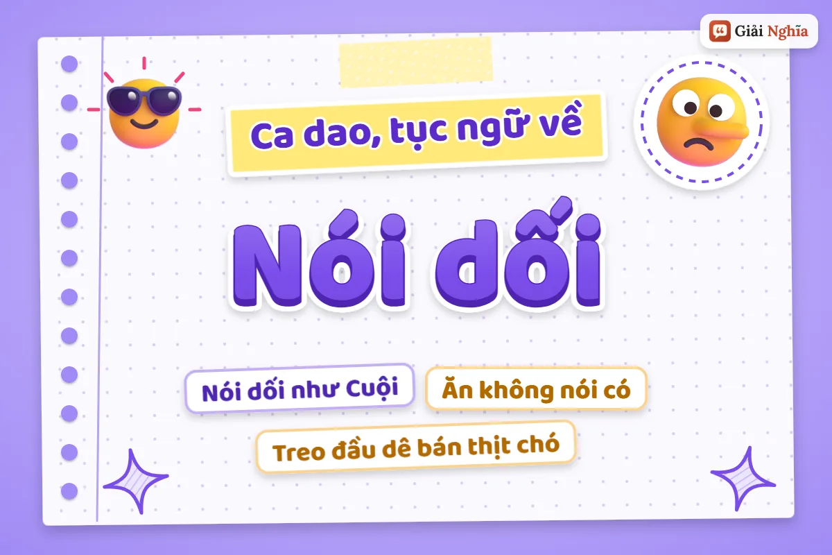 Ca dao tục ngữ về nói dối