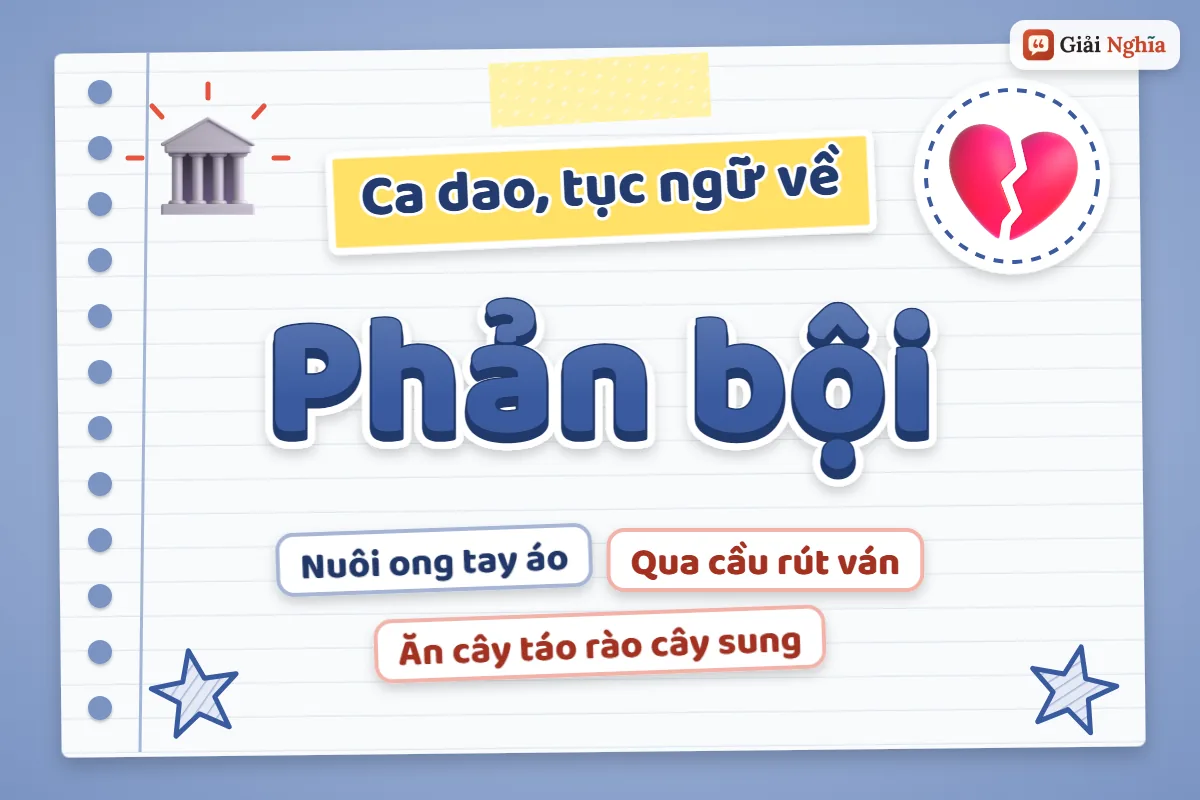 Ca dao tục ngữ về phản bội