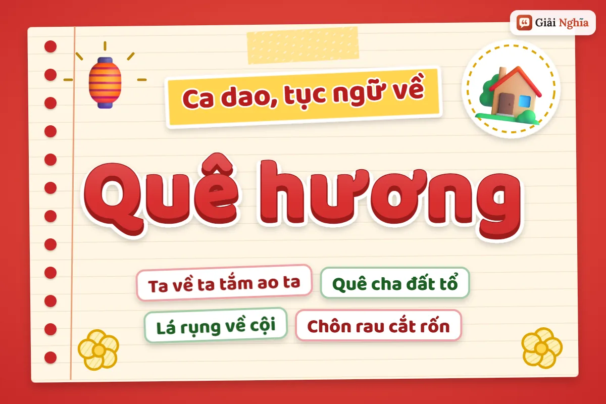 Ca dao tục ngữ về quê hương