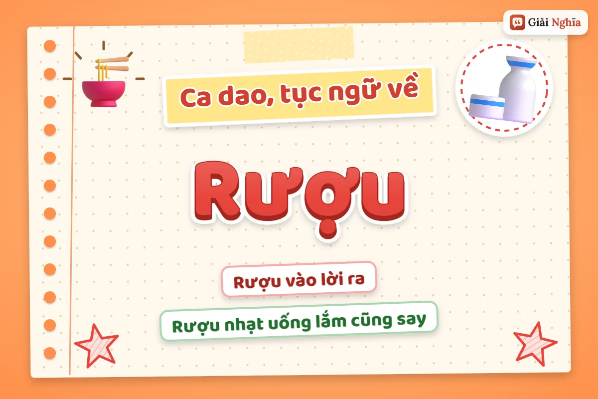 Ca dao tục ngữ về rượu