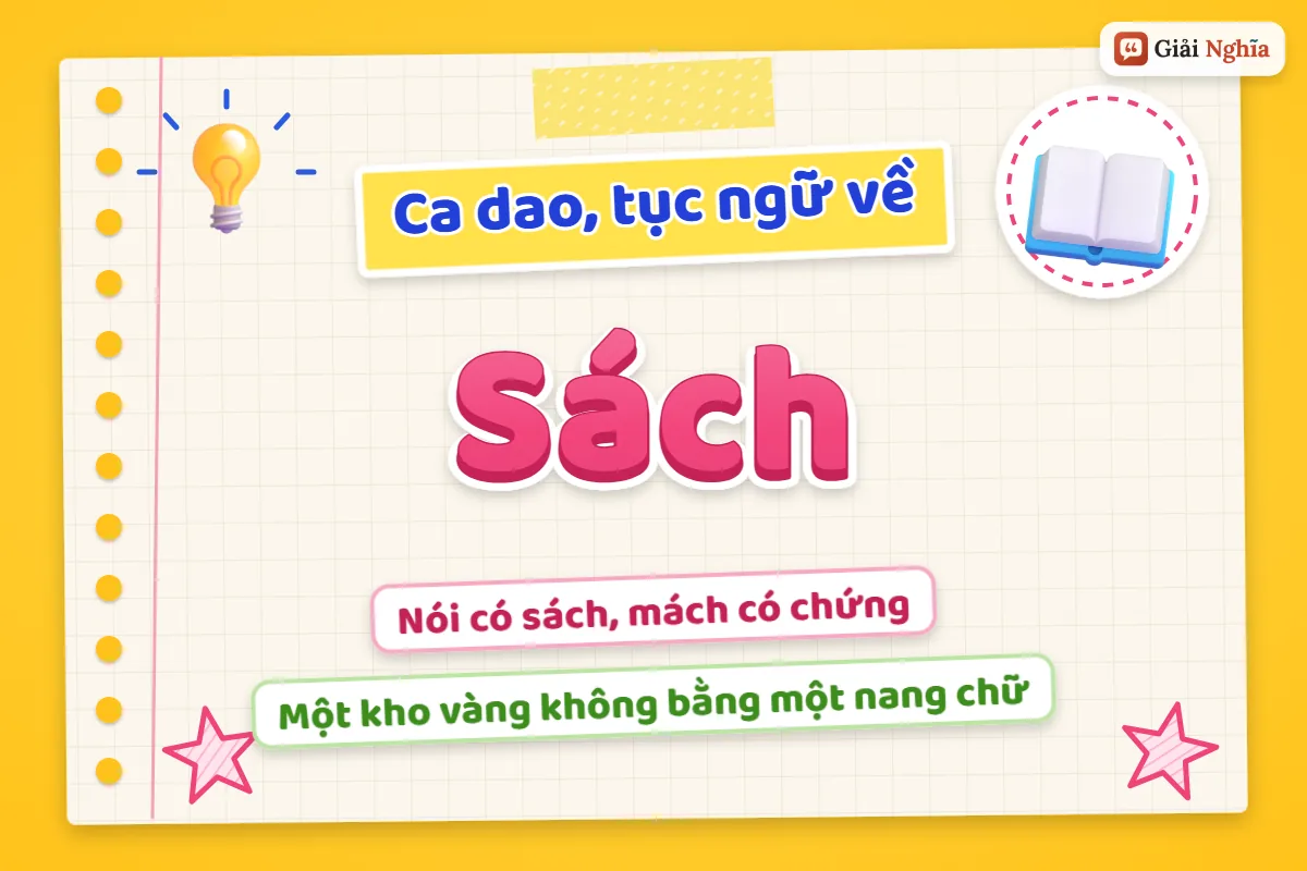 Ca dao tục ngữ về sách