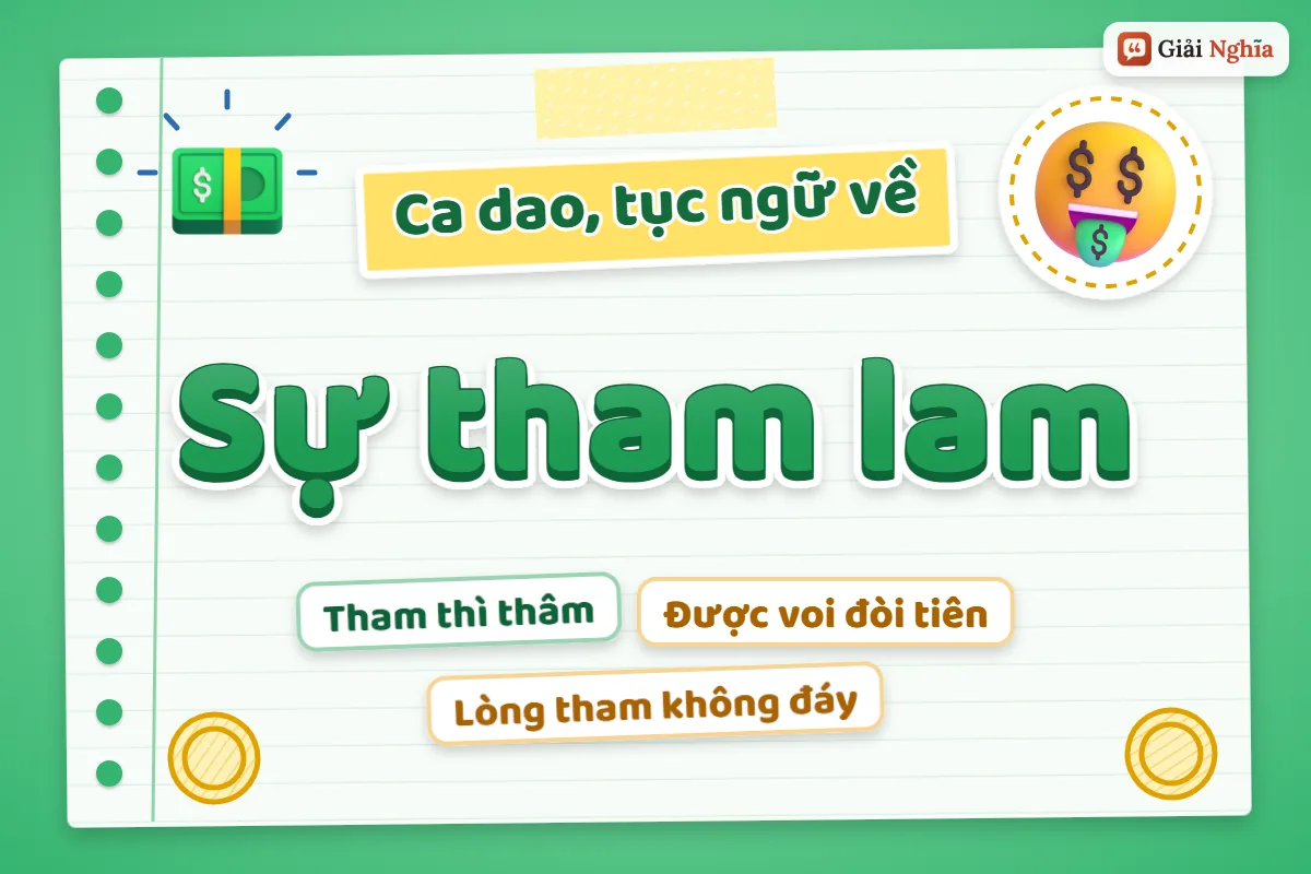 Ca dao tục ngữ về sự tham lam