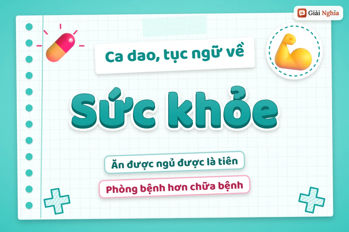 Ca dao tục ngữ về sức khỏe
