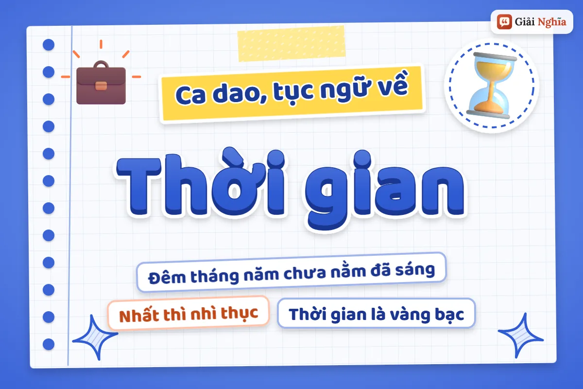 Ca dao tục ngữ về thời gian