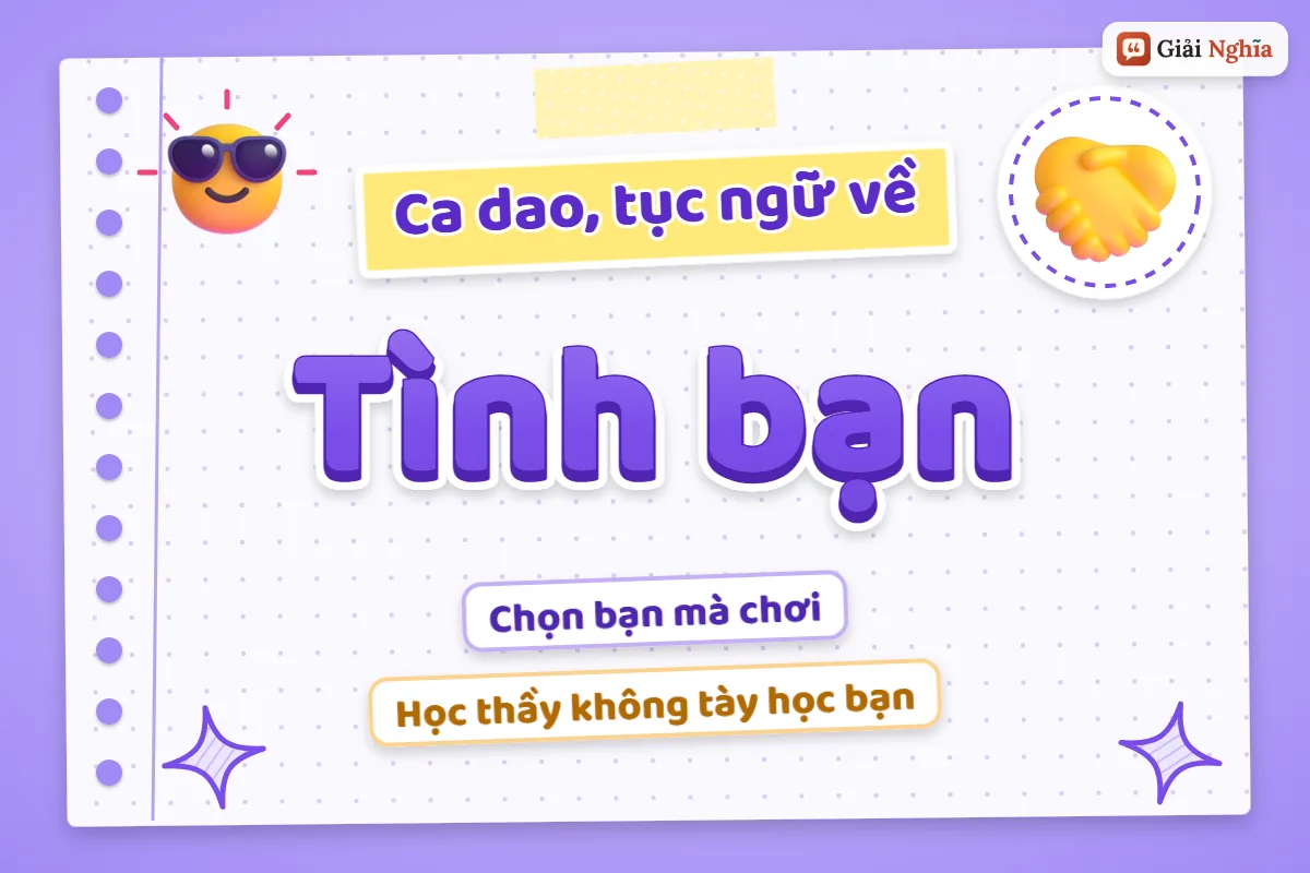 Ca dao tục ngữ về tình bạn