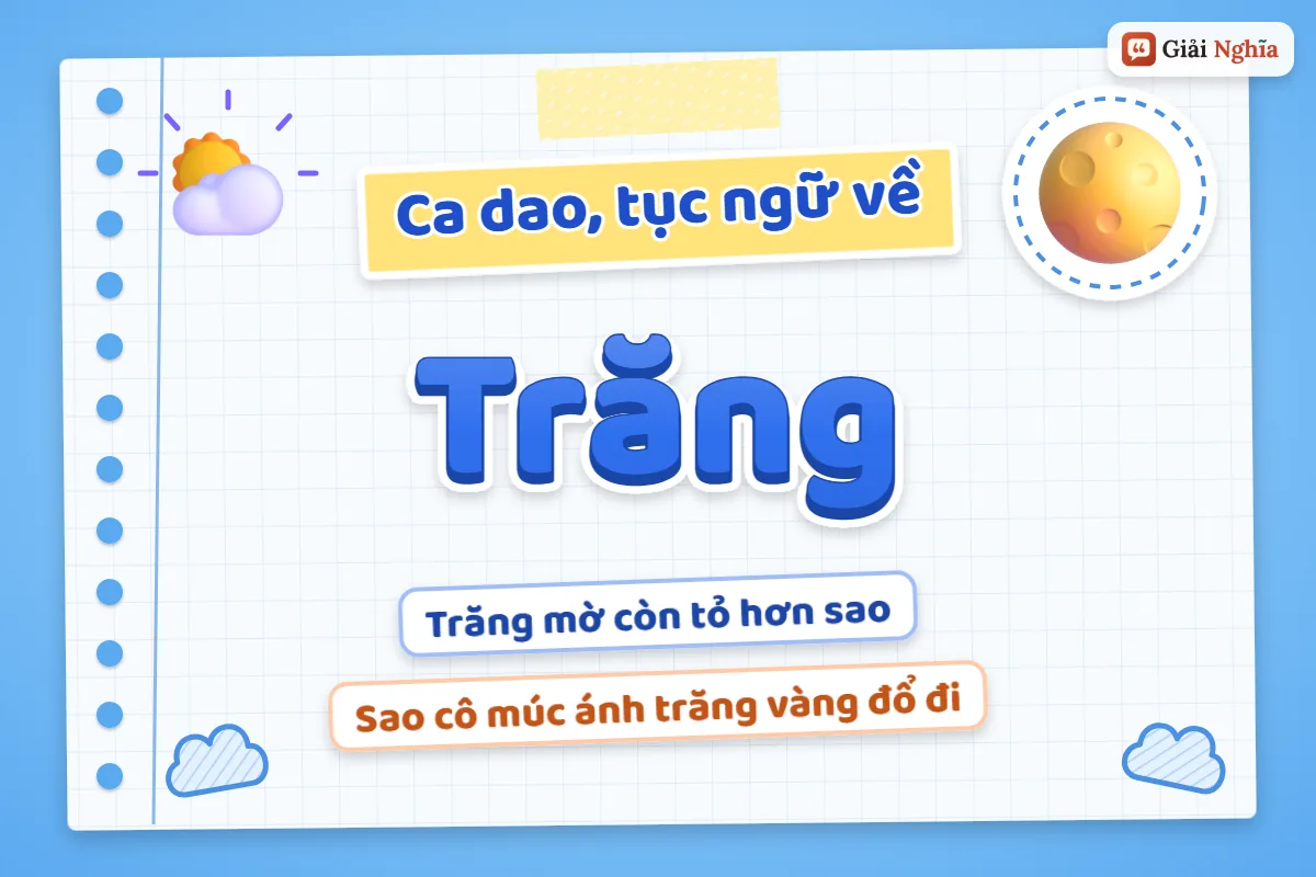 Ca dao tục ngữ về trăng