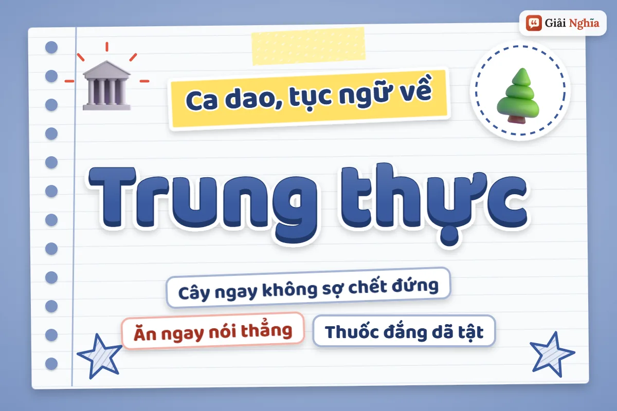 Ca dao tục ngữ về trung thực