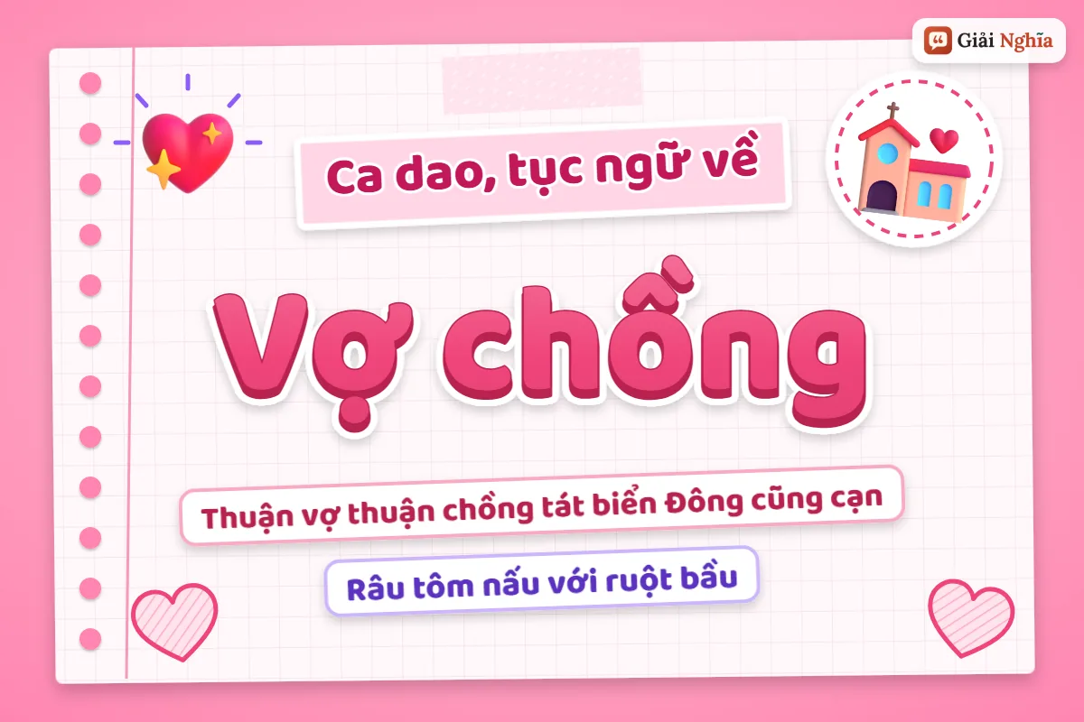 Ca dao tục ngữ về vợ chồng