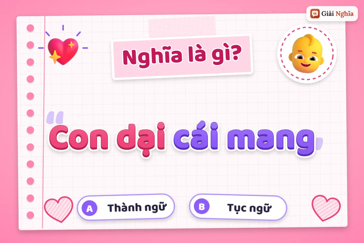 Con dại cái mang nghĩa là gì
