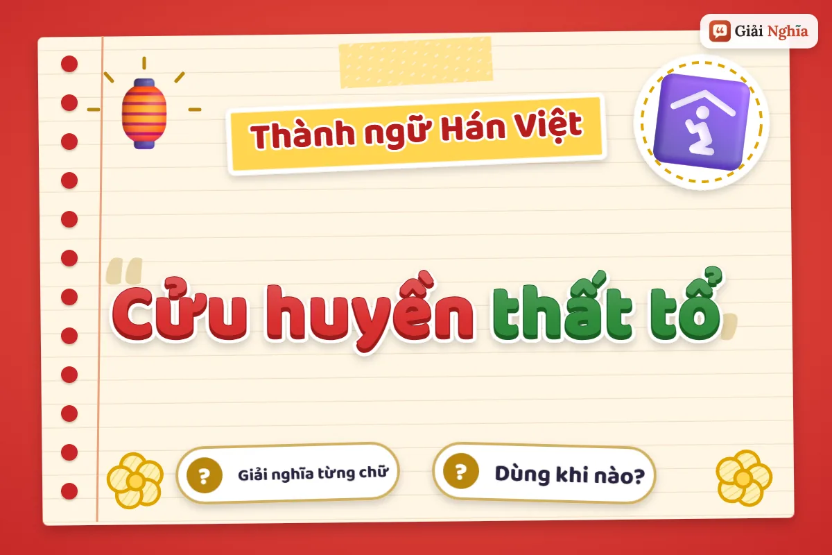 Cửu huyền thất tổ nghĩa là gì