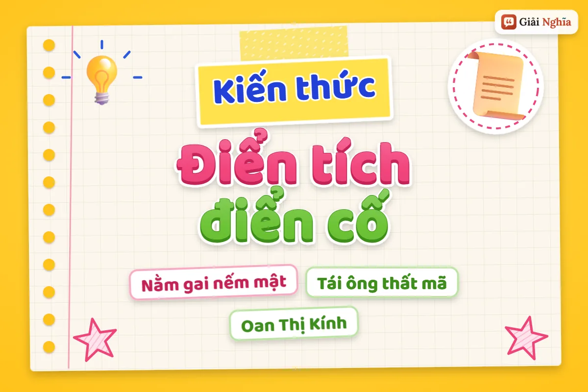 Điển tích điển cố là gì