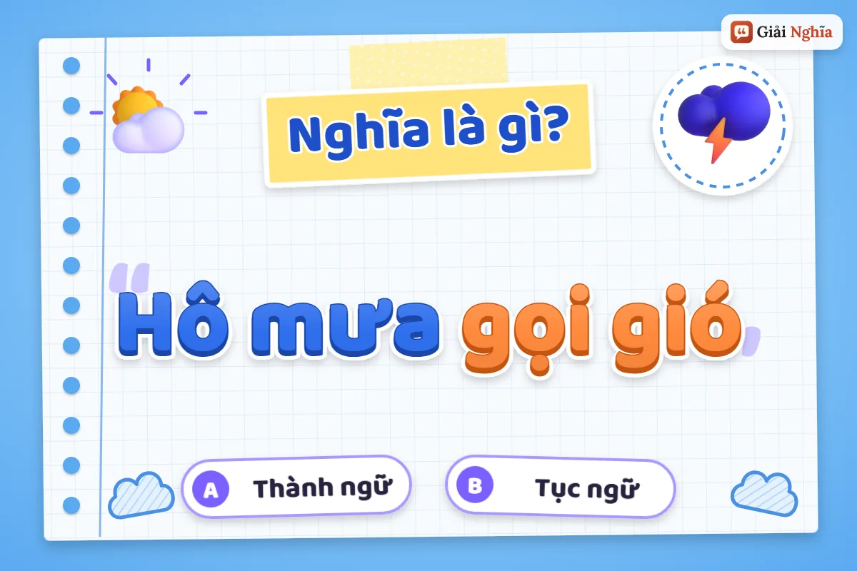 Hô mưa gọi gió nghĩa là gì
