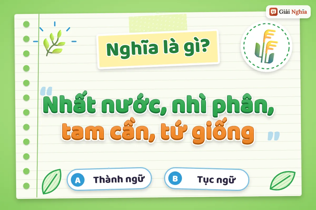 Giải thích câu tục ngữ “Nhất nước, nhì phân, tam cần, tứ giống”