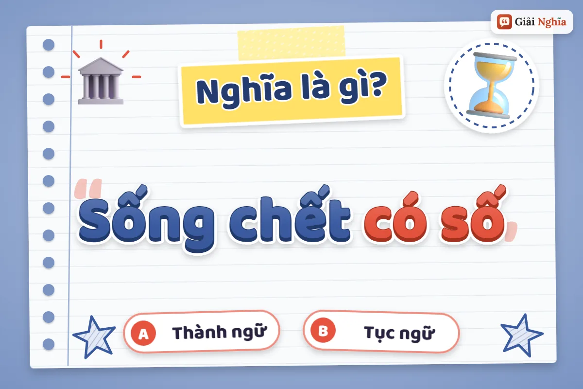 Sống chết có số là gì