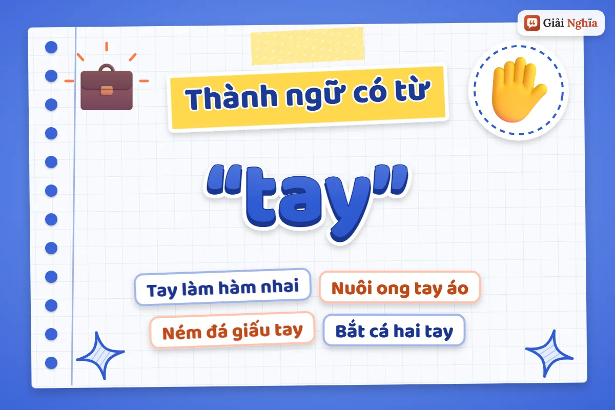 Thành ngữ có từ tay