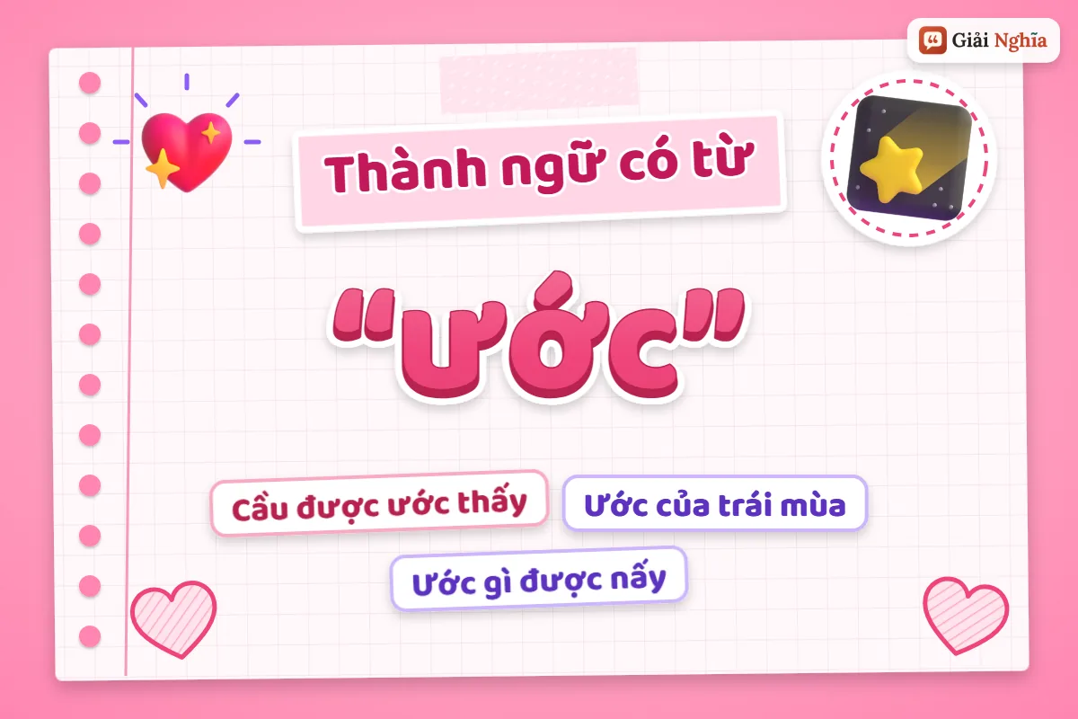 Thành ngữ có từ ước